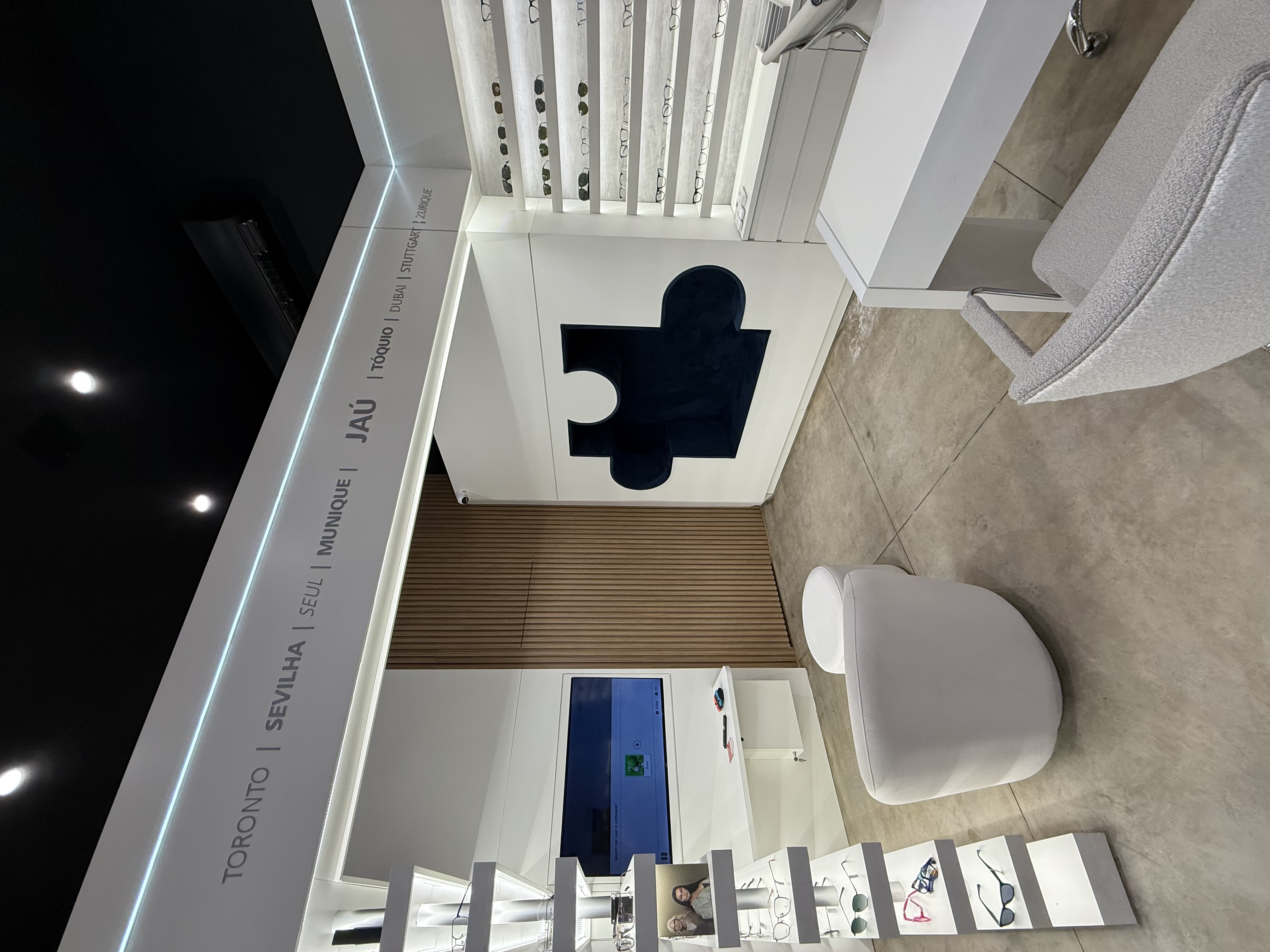 Área kids da Zeiss Vision Center Jaú